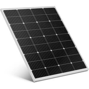 MSW Monocrystalline Solar Panel - 110 W - 24.19 V - with bypass diode S-POWER MP18/110