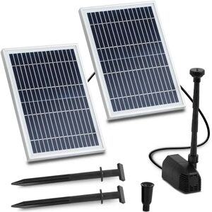 Uniprodo Solar Powered Pond Pump - 1,350 L/hr UNI_PUMP_06