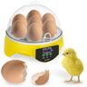 Egg Incubator - 7 Eggs - Including Egg Candler IN-7DDI