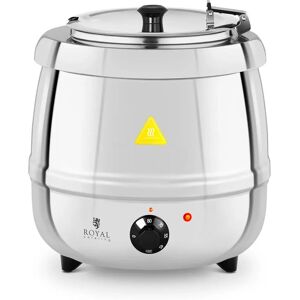 Royal Catering Soup Kettle - electrical - 10 L - 400 W - stainless steel RCST-10SB