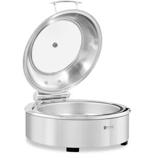 Factory second Chafing Dish - round with viewing window - Royal Catering - 5.5 L RCCD-RT7_6L