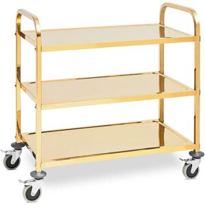 Service Trolley - 3 shelves - Royal Catering - up to 240 kg - shelves: 89.5 x 49.5 cm RCSW 3.1G