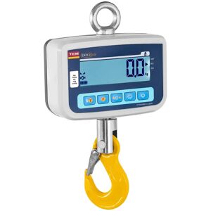 TEM Crane Scale - calibrated - 1,000 kg / 0.5 kg CEKO+LCD1000V-BB