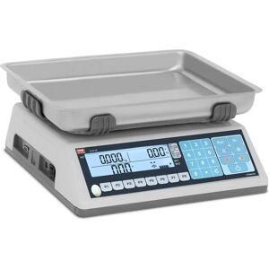 TEM Price Counting Scale - calibrated - 30 kg / 10 g - dual LCD TEM030C-PZR-B1