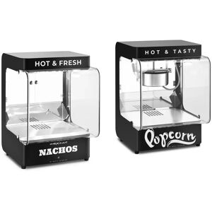 Popcorn Machine and Nacho Warmer - 99 l - 4 - 5 kg/h# - Royal Catering RCPS-ND01-SET