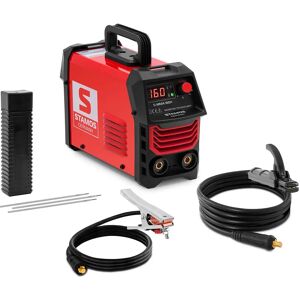 Stamos Welding Group Welding set - Electrode welder - 160 A - rod electrode rutile-sour Ø 2.5 x 300 mm - 5 kg S-MMA 160H-SET-5