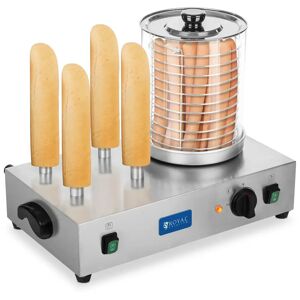 Royal Catering Hot Dog Maker - including Toasting Rods RCHW-2300