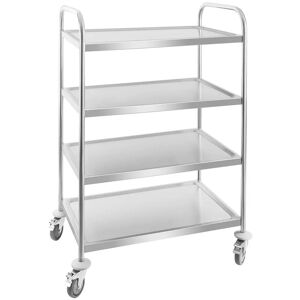 Royal Catering Serving Trolley - 4 Trays - 200 kg RCSW 4