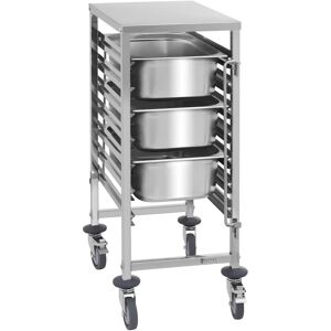 Royal Catering Serving Trolley - 7 GN Shelves RCTW 7 GN1/1