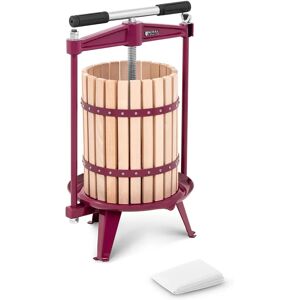 Royal Catering Fruit Press - manual - wooden - 18 L - incl. 1 pressing cloth RCWP-18LWB.1