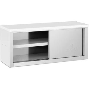 Hanging Cabinet - 1,200 x 400 x 500 mm - 75 kg load capacity per compartment - Royal Catering RCAT-120/40/50-CP