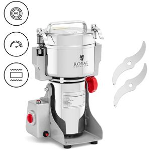 Factory second Electric spice grinder - 800 g - 17 x 9 cm - 2100 W - Royal Catering RCMZ-800N