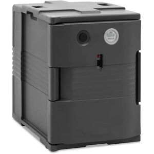 Royal Catering Thermobox heated - 90 L - for GN 1/1 containers - front loader - with temperature display RC-TBE1