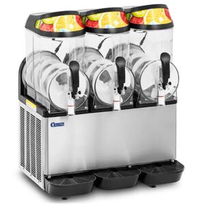 Slush Machine - 3 x 12 L - LED lighting - digital control panel - Royal Catering RCSL 3/12A