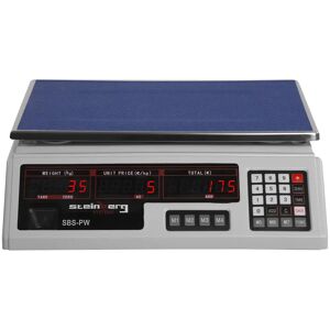 Steinberg Systems Price Scale - 30 kg / 2 g - White - LED SBS-PW-302W