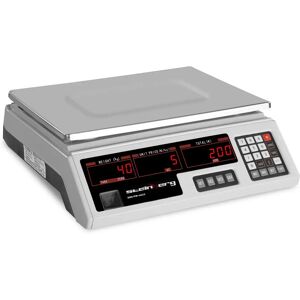 Steinberg Systems Price Scale - 40 kg / 2 g - 33.7 x 23.1 x 0.6 cm SBS-PW-402CR