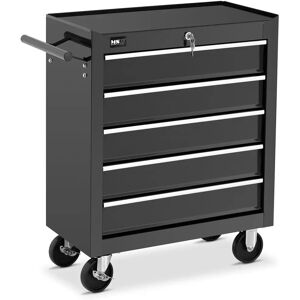 MSW Tool Trolley - 5 Drawers - up to 50 kg - Lockable MSW-WWG-12