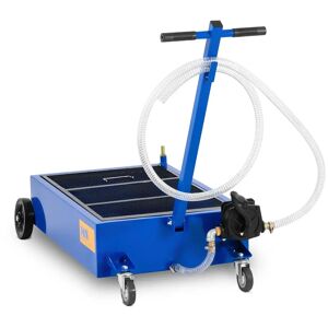 MSW Mobile Oil Drain Pan - 75 L - hand pump MSW-WOT-68