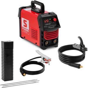 Stamos Welding Group Welding set - Electrode welder - 120 A - rod electrode rutile-sour Ø 2.5 x 300 mm - 5 kg S-MMA 120H-SET-5