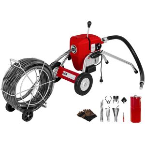 MSW Drain Cleaning Machine 1100 Watt 700 rpm Ø 32 mm MSW-POWER DRAIN CLEAN 4.6E