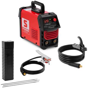 Stamos Welding Group Welding set - Electrode welder - 120 A - rod electrode rutile-sour Ø 2.5 x 300 mm - 5 kg S-MMA 120H-SET-5