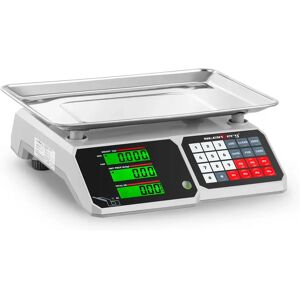 Steinberg Systems Price-Calculating Scale - 30 kg / 1 g - 34.1 x 24.1 cm - LCD SBS-PW-301CB