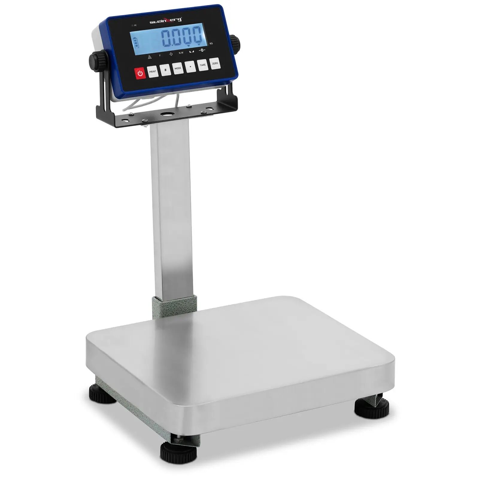 Steinberg Systems Digital scale - 60 kg / 0.007 kg - 290 x 340 x 92 mm - kg / lb - LCD SBS-PW-60/5N