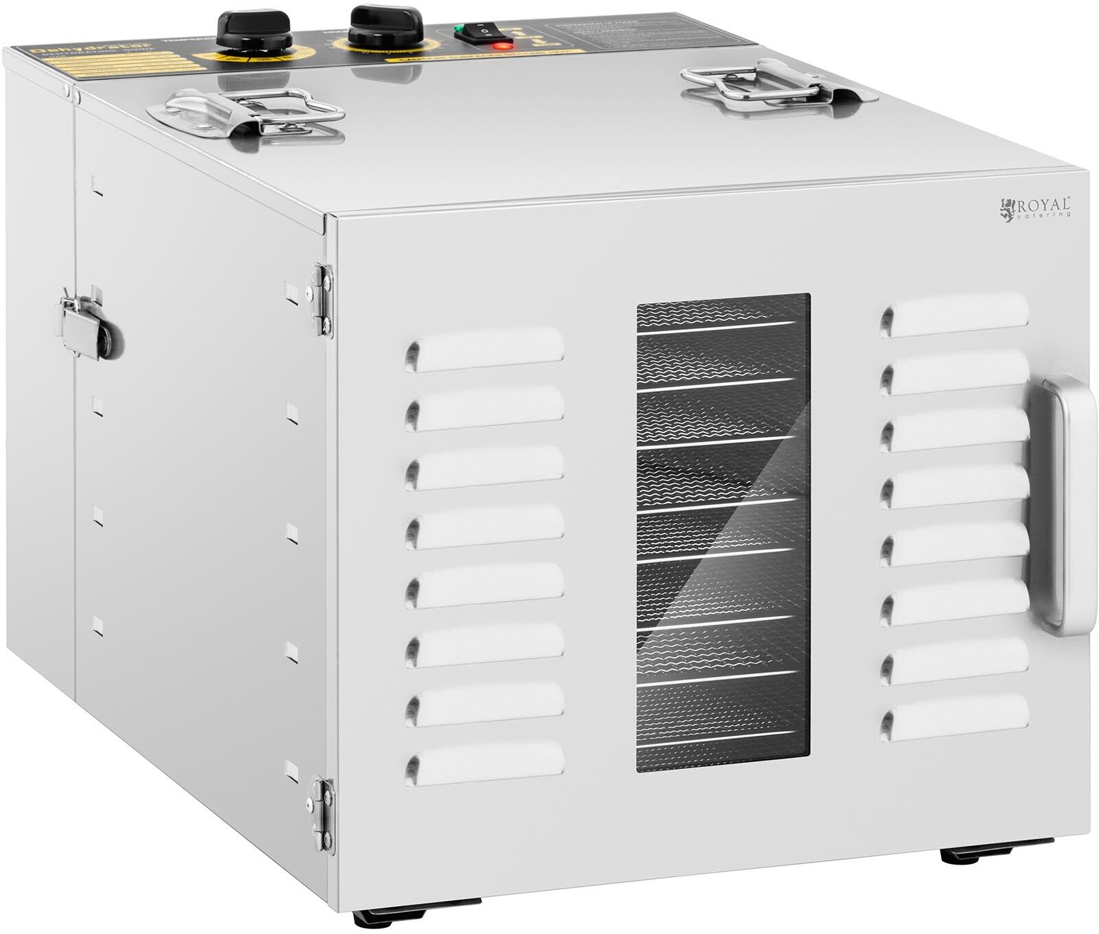 Royal Catering Food Dehydrator - 1,000 W - 10 racks RCDA-1000/59S