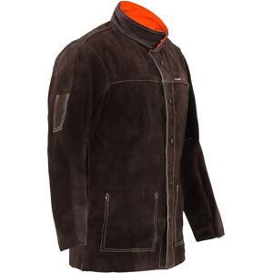 Stamos Welding Group Cow Split Leather Welding Jacket - size M SWJ01M