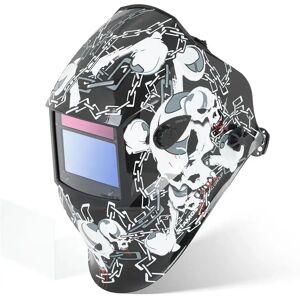 Stamos Welding Group Welding Helmet - Black skull - advanced series