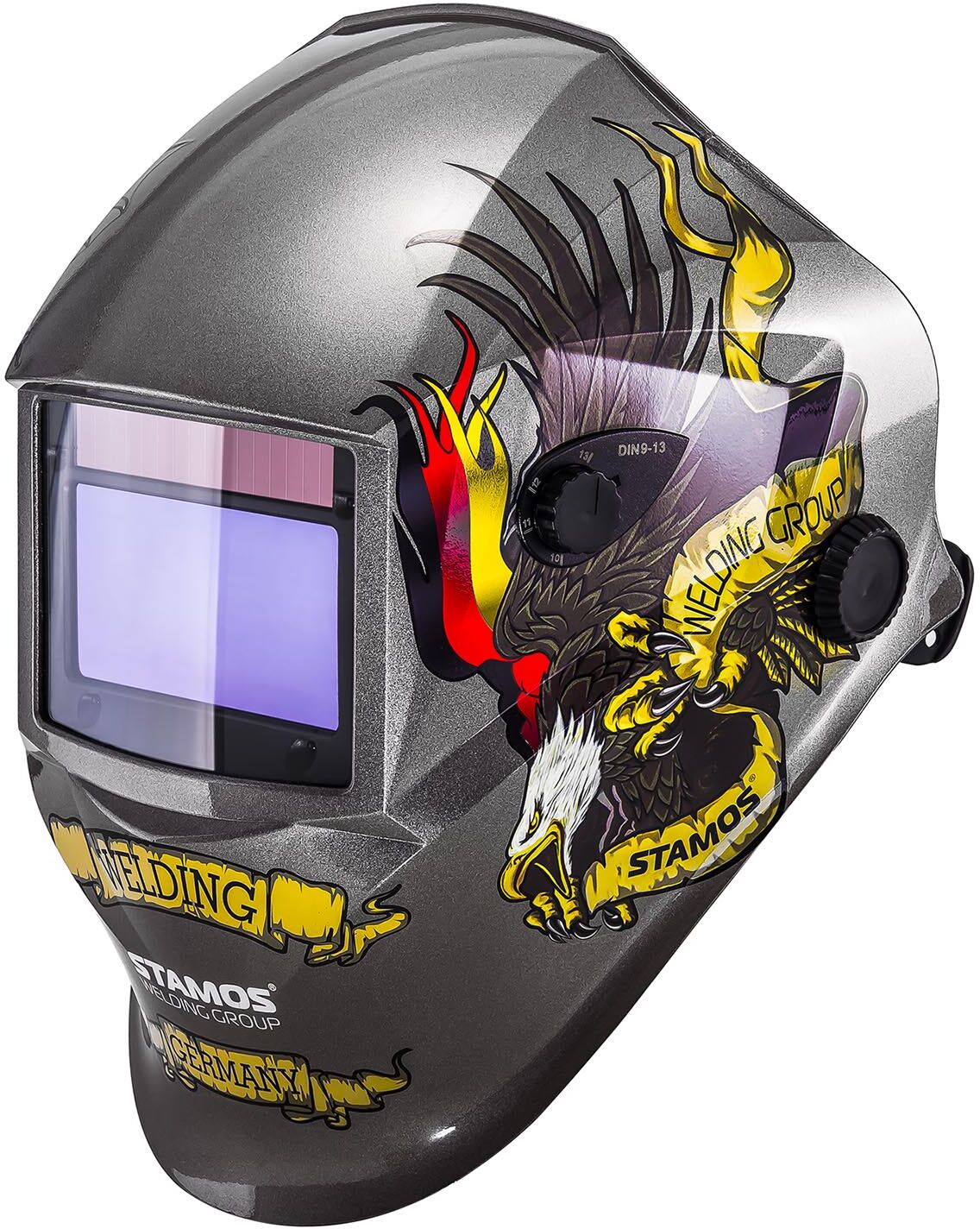 Stamos Germany Welding helmet – Eagle Eye - ADVANCED SERIES Stamos Germany Welding helmet – Eagle Eye - ADVANCED SERIES