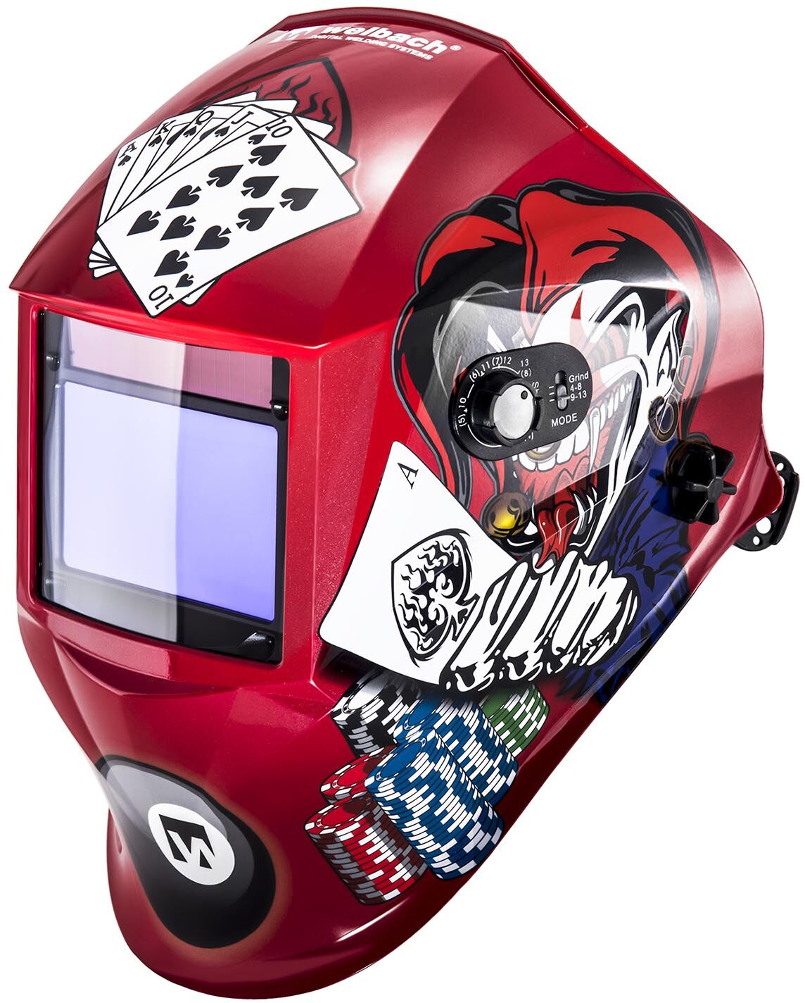 Stamos Germany Welding helmet –Pokerface - PROFESSIONAL SERIES Stamos Germany Welding helmet –Pokerface - PROFESSIONAL SERIES