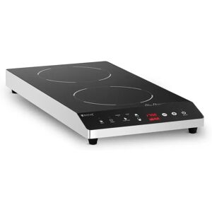 Royal Catering Induction Cooker - 2 x 22 cm - 60 to 240 °C - timer RCIC-1800P6