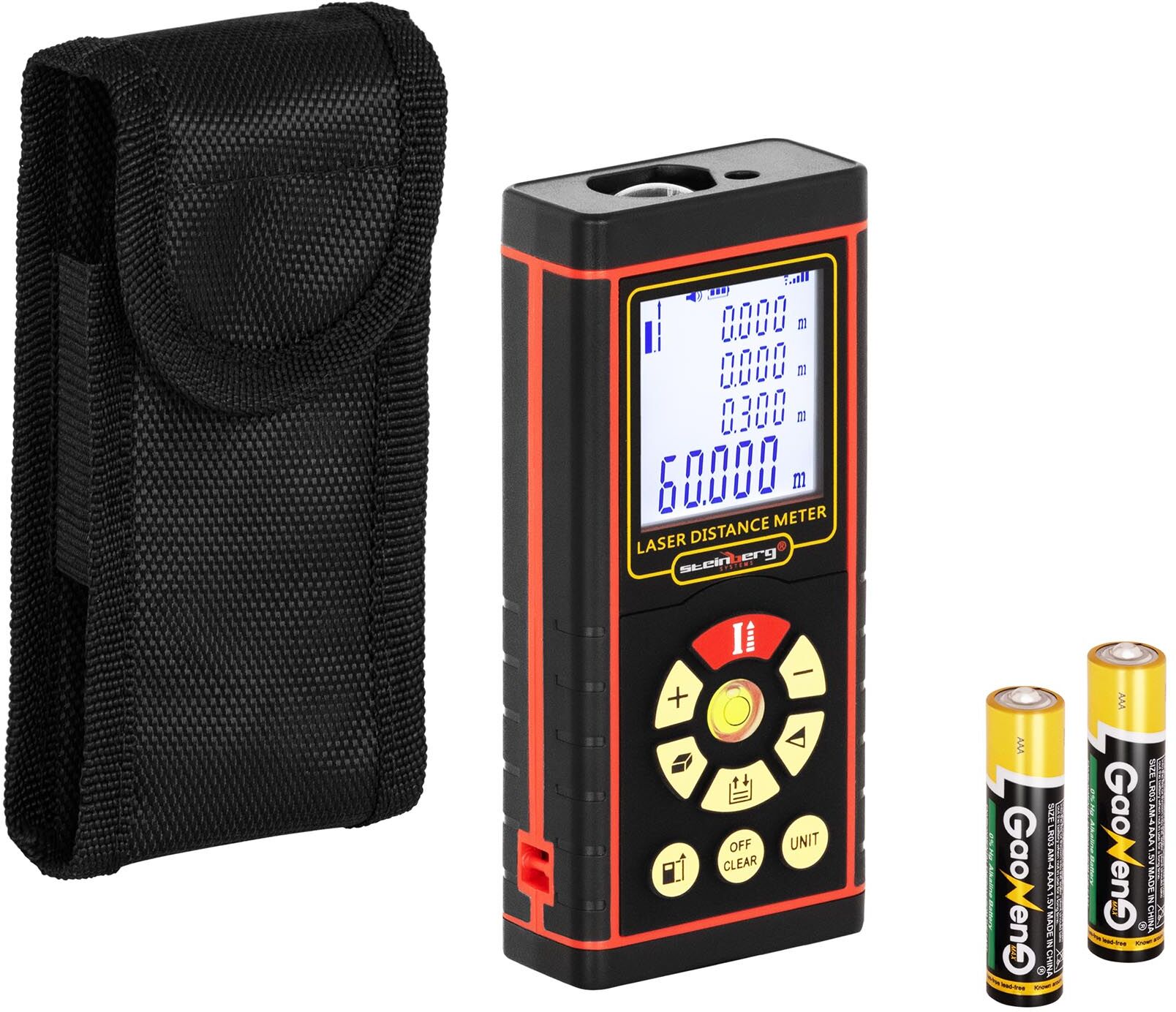 Steinberg Systems Laser Distance Measure - 60 m SBS-DLM-60 Steinberg Systems Laser Distance Measure - 60 m SBS-DLM-60