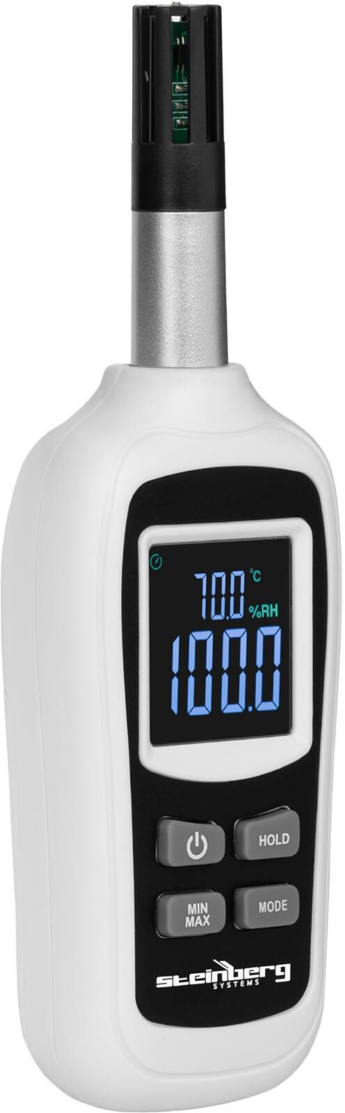 Steinberg Systems Thermo-Hygrometer -20 to 70 °C - 0 to 100 % rH - LCD SBS-HT-70C Steinberg Systems Thermo-Hygrometer -20 to 70 °C - 0 to 100 % rH - LCD SBS-HT-70C