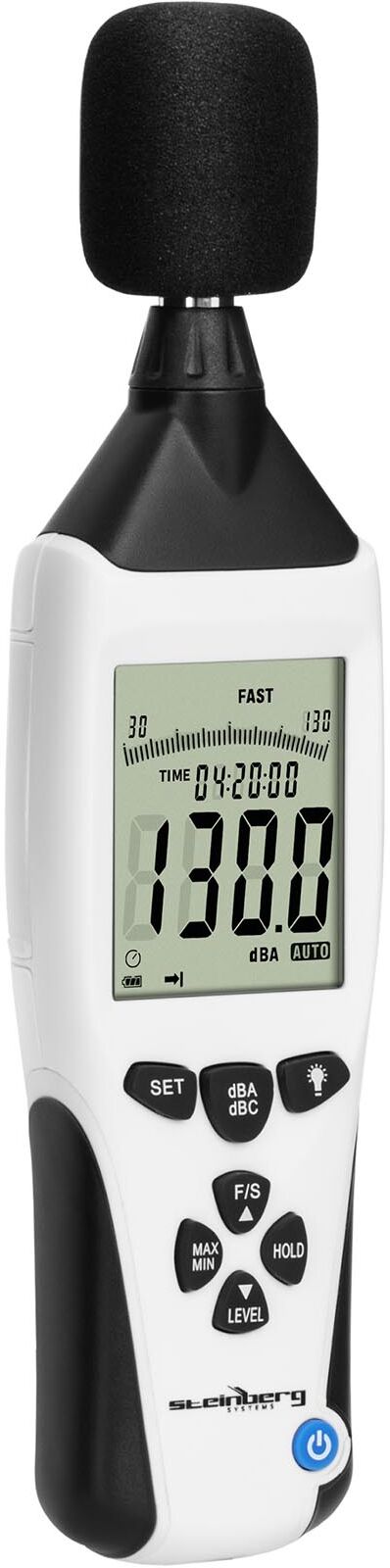 Steinberg Systems Sound Meter - 30 to 130 dB SBS-SM-130C Steinberg Systems Sound Meter - 30 to 130 dB SBS-SM-130C