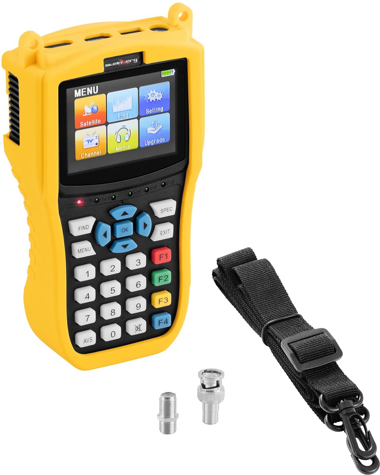 Steinberg Systems Satellite Finder - DVB-S2 - battery - CCTV SBS-SF-3000 Steinberg Systems Satellite Finder - DVB-S2 - battery - CCTV SBS-SF-3000