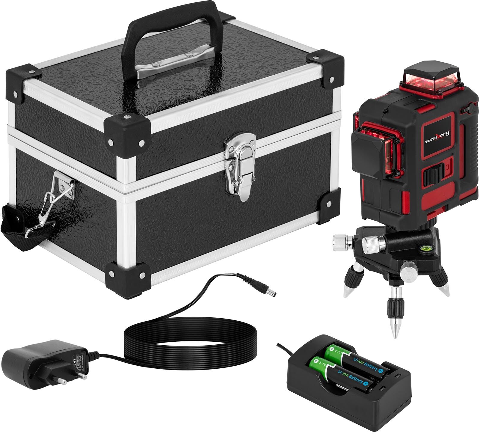 Steinberg Systems Rotary Laser Level with Tripod and Carrying Case - 25 m SBS-LL-360