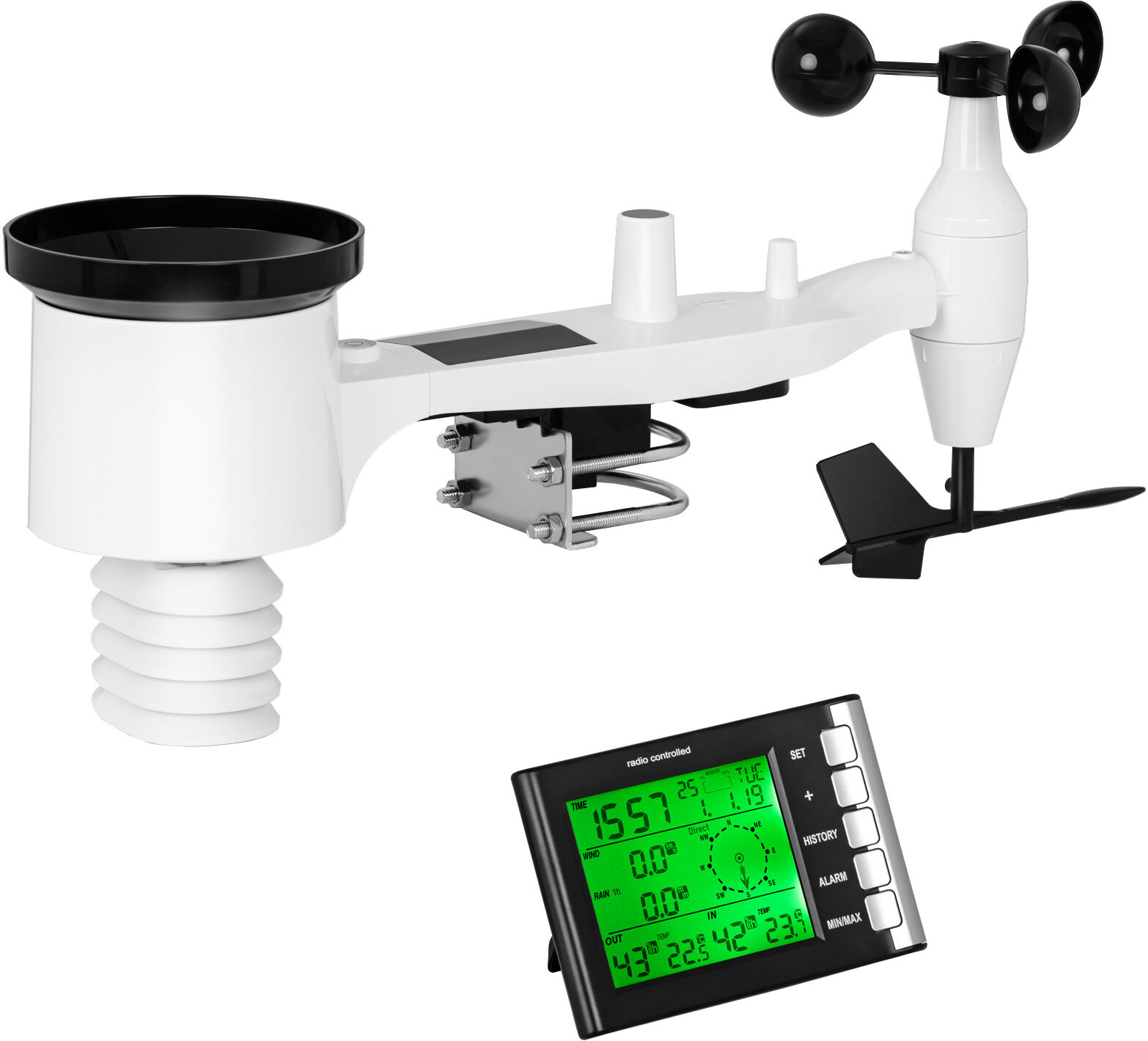 Steinberg Systems Weather Station - LCD SBS-WS-100 Steinberg Systems Weather Station - LCD SBS-WS-100