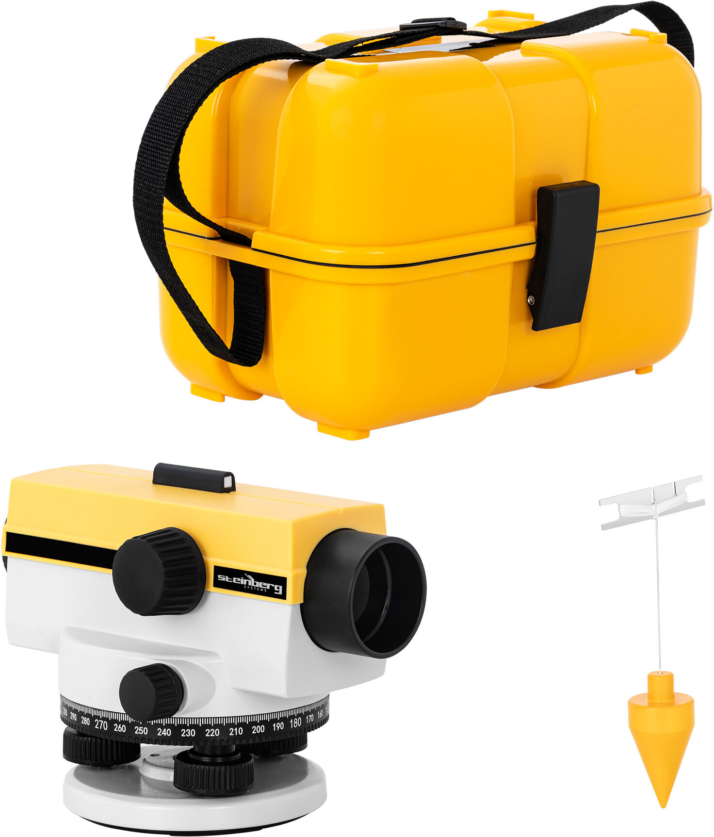 Steinberg Systems Automatic Level - 32x magnification - 40 mm lens - deviation 1 mm - air damped compensator SBS-LI-32/40 Steinberg Systems Automatic Level - 32x magnification - 40 mm lens - deviation 1 mm - air damped compensator SBS-LI-32/40