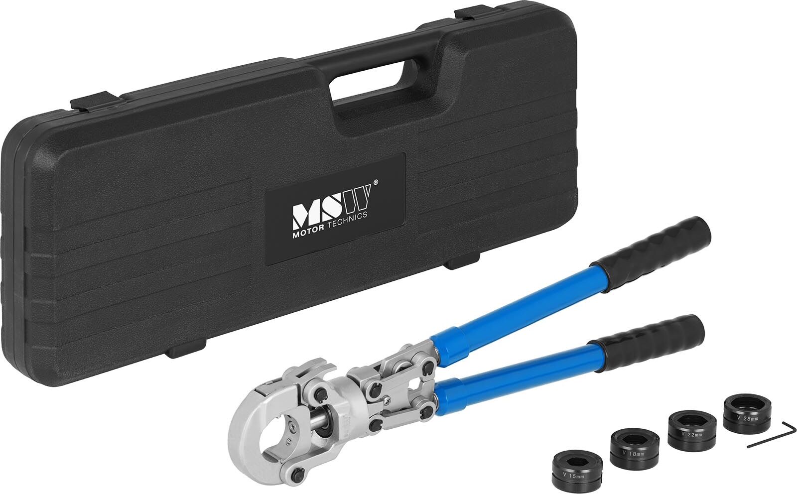 MSW Pipe Crimping Pliers - 40 kN - extendable handles MSW-PTM-01 MSW Pipe Crimping Pliers - 40 kN - extendable handles MSW-PTM-01