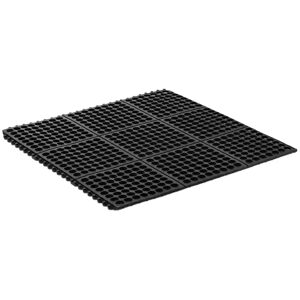 ulsonix Rubber Mat - 92 x 92 x 1 cm - black ULX-RM-04