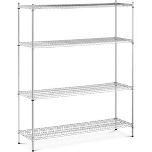 Royal Catering Metal Shelving Unit - 150 x 45 x 180 - 1,000 kg RCMR-1800P45