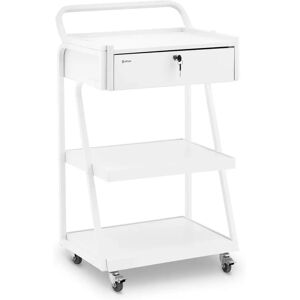 physa Beauty Trolley - 1 lockable drawer - 3 shelves - max. storage capacity 80 kg - white PHYSA CT-4