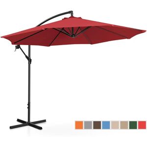 Uniprodo Garden umbrella - claret - round - Ø 300 cm - tiltable UNI_UMBRELLA_R300BO_N