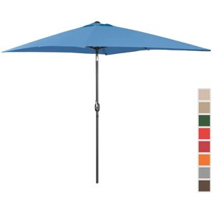 Uniprodo Large Outdoor Umbrella - blue - rectangular - 200 x 300 cm - tiltable UNI_UMBRELLA_TSQ2030BL_N