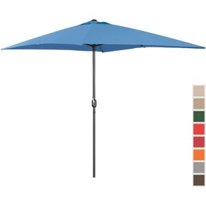 Uniprodo Large Outdoor Umbrella - blue - rectangular - 200 x 300 cm UNI_UMBRELLA_SQ2030BL_N