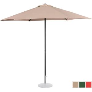 Uniprodo Garden umbrella large - cream - hexagonal - Ø 270 cm UNI_UMBRELLA_MR270CR_N