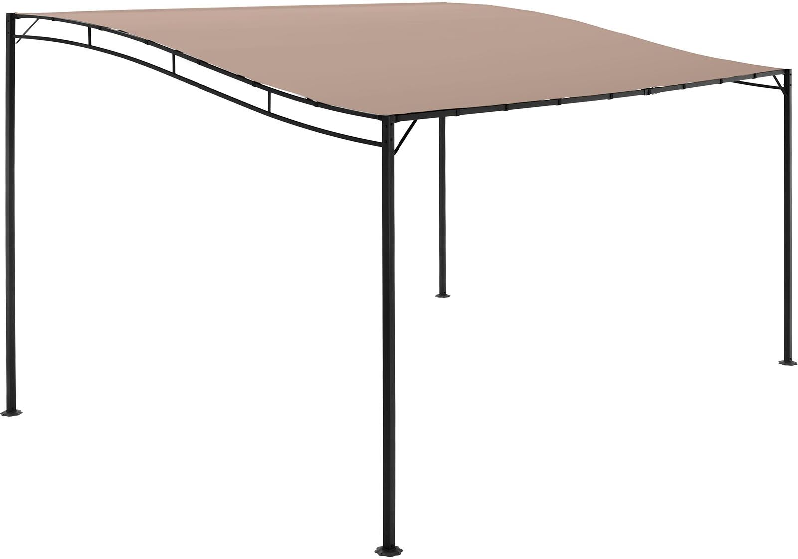 Uniprodo Gazebo Sun Shade - 3 x 4 m - beige UNI_GAZEBO_3X4T Uniprodo Gazebo Sun Shade - 3 x 4 m - beige UNI_GAZEBO_3X4T