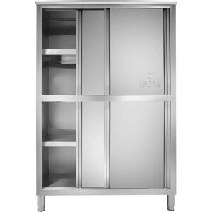 Royal Catering Stainless steel cupboard - 120 cm RCGE-120